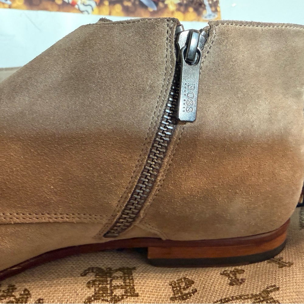 Boss Suede Double Monk Strap Chelsea boot - Picture 7 of 9